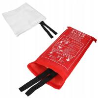 Koc Gaśniczy Szklany Przeciwpożarowy 100 X 100 cm