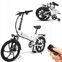 Складной электрический велосипед Samebike 350W 35km / h