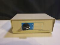 Ретро переключатель/переключатель LPT для старых принтеров ПК A / B. исправный.