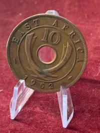 Brytyjska Afryka Wschodnia 10 centów 1952