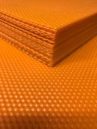 Węza pszczela kolor 1kg pomarańczowa dekoracyjna