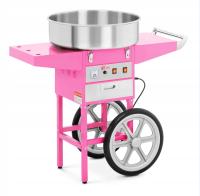 Профессиональная мобильная машина конфеты ваты с тележкой 52КМ супер эффективная