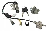 Stacyjka zapłonowa Hqsparts 4T z kluczykami i zamkiem siedzenia