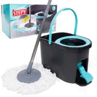 MOP OBROTOWY ROTACYJNY Z WIADREM Z PEDAŁEM STEPY VISION ZESTAW