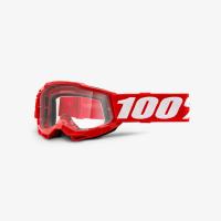 100% STO PROCENT Gogle ACCURI 2 YOUTH RED