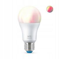 Philips WiZ Умная светодиодная лампа RGBW с регулируемой яркостью A60 E27/8W / 230V 2200-6500K