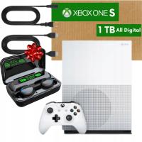 Konsola Xbox One S 1TB ALL Digital | PAD | Akcesoria | GWARANCJA | 1000 GB