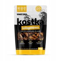 Przysmaki dla psa Uniszki Kostka Kolagenowa stawy gryzak na apetyt 100 g