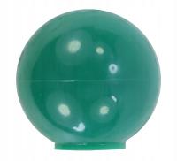 Gałka na dźwignię zielona, okrągła, fi-40 mm, gwint metryczny M12 Solus