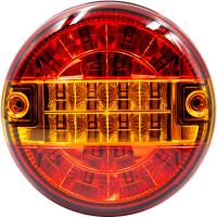 LAMPA LED TYLNA ZESPOLONA OKRĄGŁA NACZEPA 12V 24V hamburger lewa / prawa