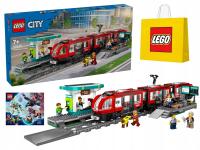 KLOCKI LEGO CITY Tramwaj miejski 60423 +TORBA PREZENTOWA +KATALOG LEGO 2025