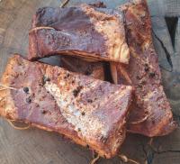 Бекон холодного копчения 500г-прекрасное лакомство из Подляша