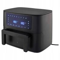 Frytkownica Beztłuszczowa dwukomorowa air fryer AMBIANO 9l GT-FAF-01 (P)