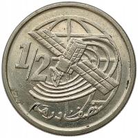 MAROKO 1/2 DIRHAM 2002 TELEKOMUNIKACJA - SATELITA 26G5