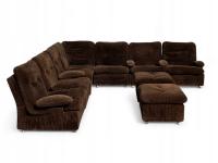 Modułowy narożnik wypoczynkowy vintage, lata 70.