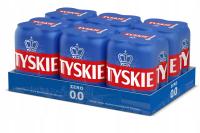 Tyskie безалкогольное пиво 0% ясно полный 24 x 500ml может 6x4pack четыре пакета