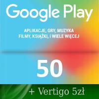 Google Play 50 злотых Карта Код Пополнения Android