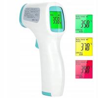 Termometr bezdotykowy cyfrowy alarm gorączki KARAEASY GP-300