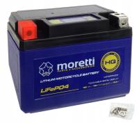 Аккумуляторная батарея Moretti YTX9 MTX9 MFPX9 литий-ионный аккумулятор 9AH 12V