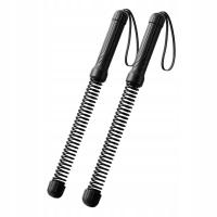 2Pcs Ropeless Battle Ropes Heavy Duty Non Slip Handle Workout Bar for Black