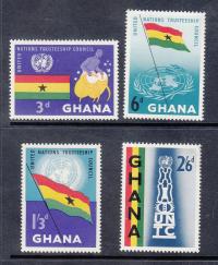 GHANA **Mi 69-72 UNO seria z 1959