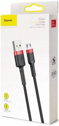 Kabel Baseus USB - microUSB typ B 3 m czerwony