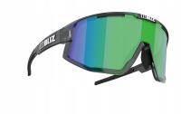 Okulary BLIZ FUSION CRYSTAL BLACK/ BROWN&GREEN MIRROR KAT.3