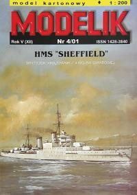 Modelik HMS Sheffield