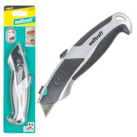 Nóż z trapezowym ostrzem Profi automat Wolfcraft