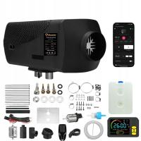 Nagrzewnica spalinowa olejowa ogrzewanie Webasto 2 kW 12/24 V Bluetooth LCD