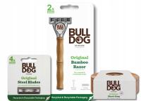 Бульдог мыло для бритья тигель бритва 4 картриджа