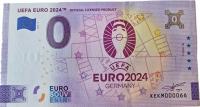 Banknot 0 Euro 2023 ( Niemcy ) - UEFA EURO 2024 OFFICIAL LICENSED - LOGO