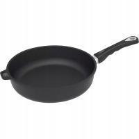AMT Gastroguss Żeliwna patelnia 28 cm, nadaje się do indukcji