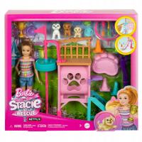 Barbie Plac zabaw piesków + Stacie Zestaw filmowy HRM10