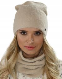 Теплый комплект шапка и дымоход ALPAKA touch без AL1