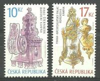 Czechy 2008 Mi 575-576 Czyste **