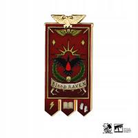STARFORGED Chapter Banner Blood Ravens / Magnes Sztandar zakon Blood Ravens