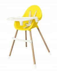 Детский стульчик для кормления 3в1 лоток детское сиденье желтый цвет новинка