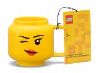 Керамическая кружка LEGO девочка-глазок