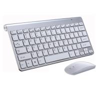 Клавиатура и мышь беспроводная мышь набор USB мини тонкий для ноутбука ТВ ПК