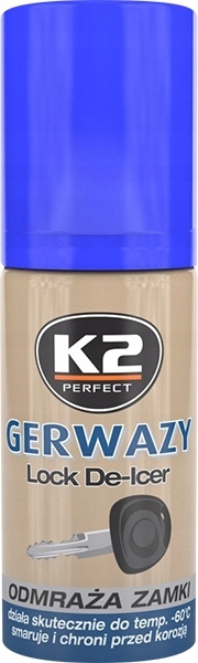 K2 GERWAZA размораживатель для замков -60°C 50 мл