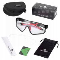 OKULARY ROWEROWE FOTOCHROMOWE UV400 SPORTOWE ROCKBROS