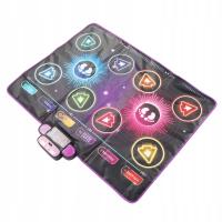 Elektroniczna mata taneczna Wbudowana muzyka Dual Player Interactive 5P