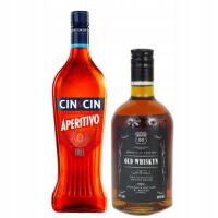 CIN CIN APERITIVO SPRITZ BITTER ORANGE + OLD WHISKYN alternatywa dla whisky