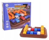 Gra Logiczna Traffic Ciężarówka Autko Policja Pojazd Plansza