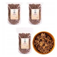 GRANOLA CZEKOLADOWA 3 KG BEZ OLEJU PALMOWEGO MUSLI PŁATKI ŚNIADANIOWE MUSLI