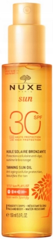 Nuxe Sun olejek do opalania do twarzy i ciała SPF30 150 ml