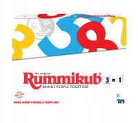 Rummikub 3w1 Gra liczbowa Tm Toys LMD8613