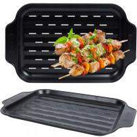 Nieprzywierająca Tacka do Grillowania na grill 34 x 24 x 2 cm grillowa