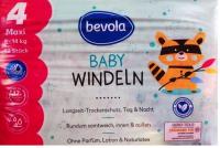Pieluchy Pieluszki jednorazowe Bevola Baby Windeln 4 / 8-14 kg / 42 szt.